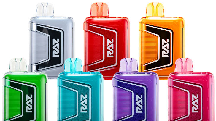 RAZ Vape TN9000 products shows lots of flavors，offering  lots of choices.