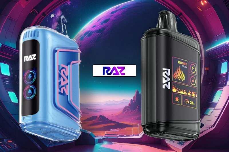 RAZ Vape DC25000 and TN9000 products shows elegant appearance，offering consumers lots of fun and experience elevation.