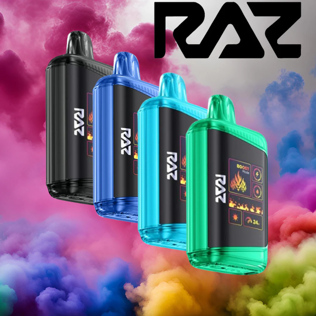 RAZ Vape DC25000 products shows lots of powerful functions，offering consumers lots of experience elevation.